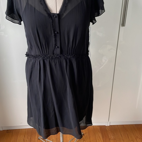 Frame Dress in Black Size-Large NWT - Picture 3 of 9